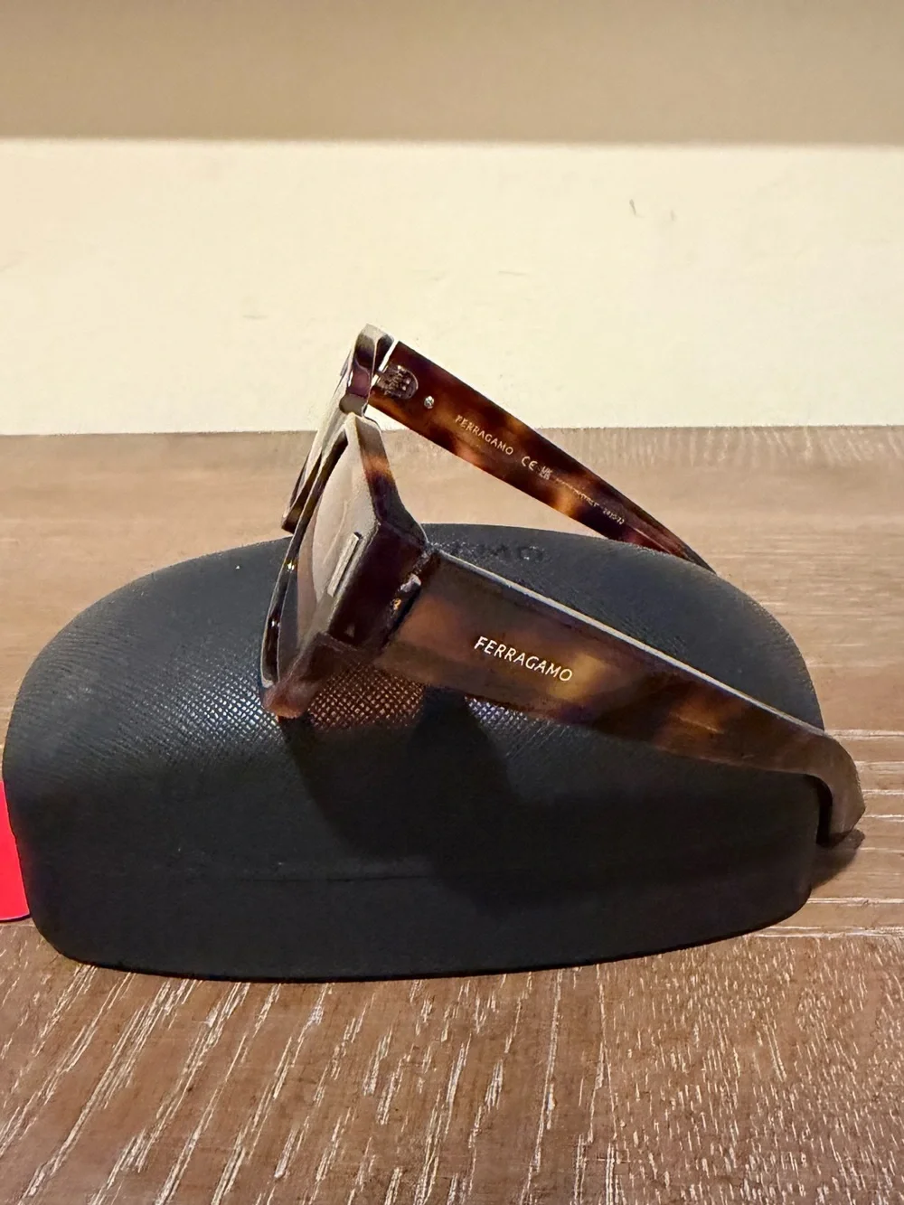Salvatore Ferragamo Tortoiseshell Sunglasses - Brown Lenses